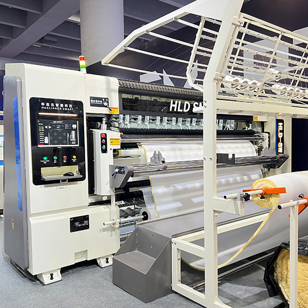 High speed multi-needle quilting machine