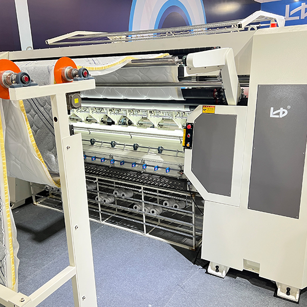 High speed multi-needle quilting machine